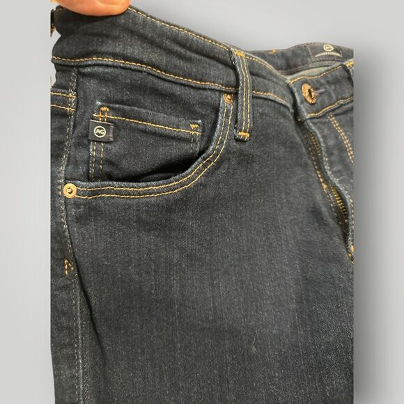 Adriano Goldschmied AG Jeans Women's 29R The Legging Super Skinny DARK BLUE WASH - Picture 4 of 16